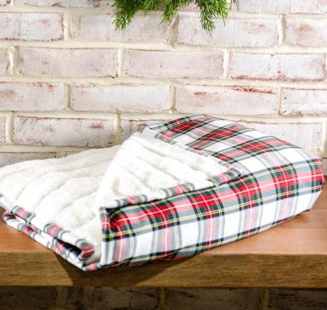 Christmas Throw Blanket, 3 Style Options Thenestedfig