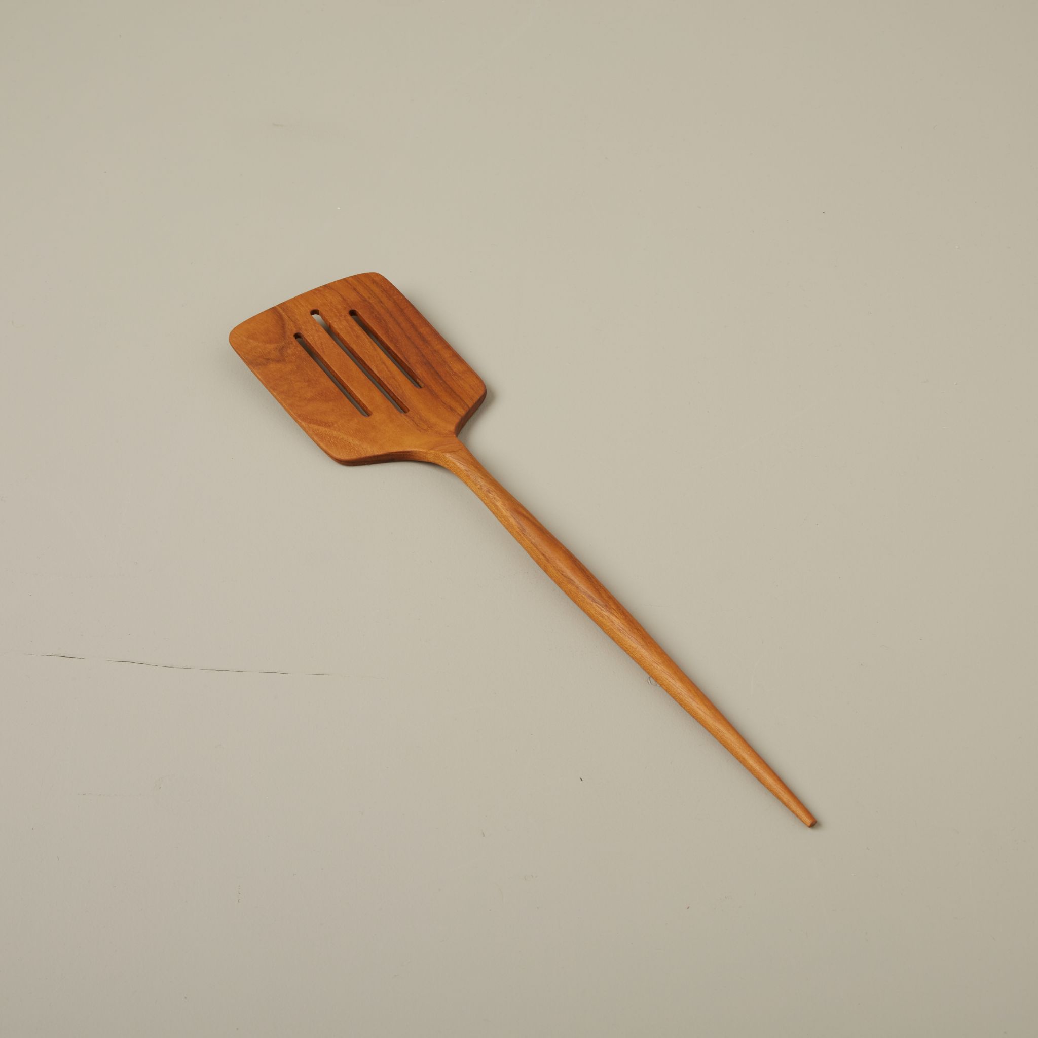 Teak Wooden Spatula Tea + Linen