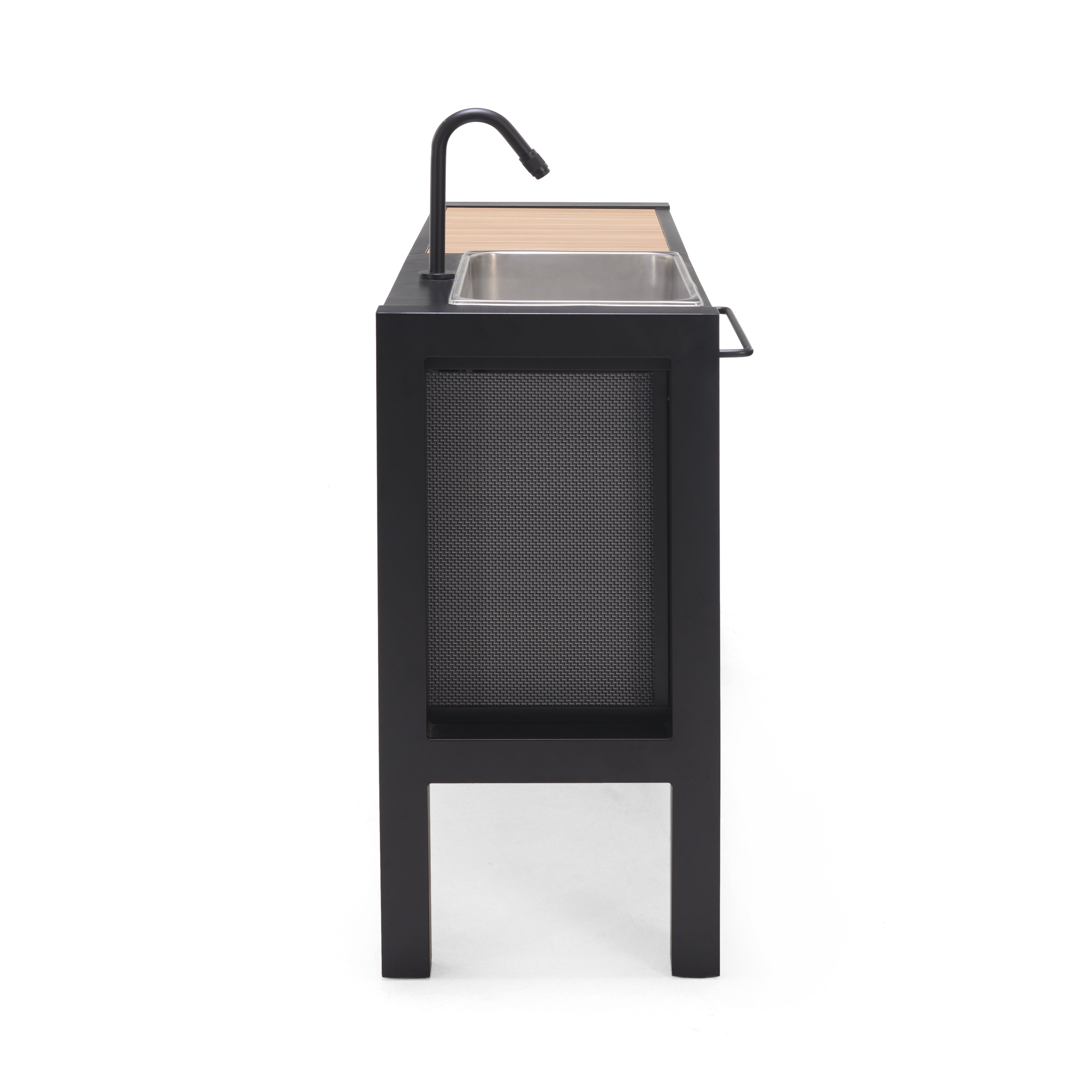 Panama Dark Outdoor Kitchen LifestyleGarden US