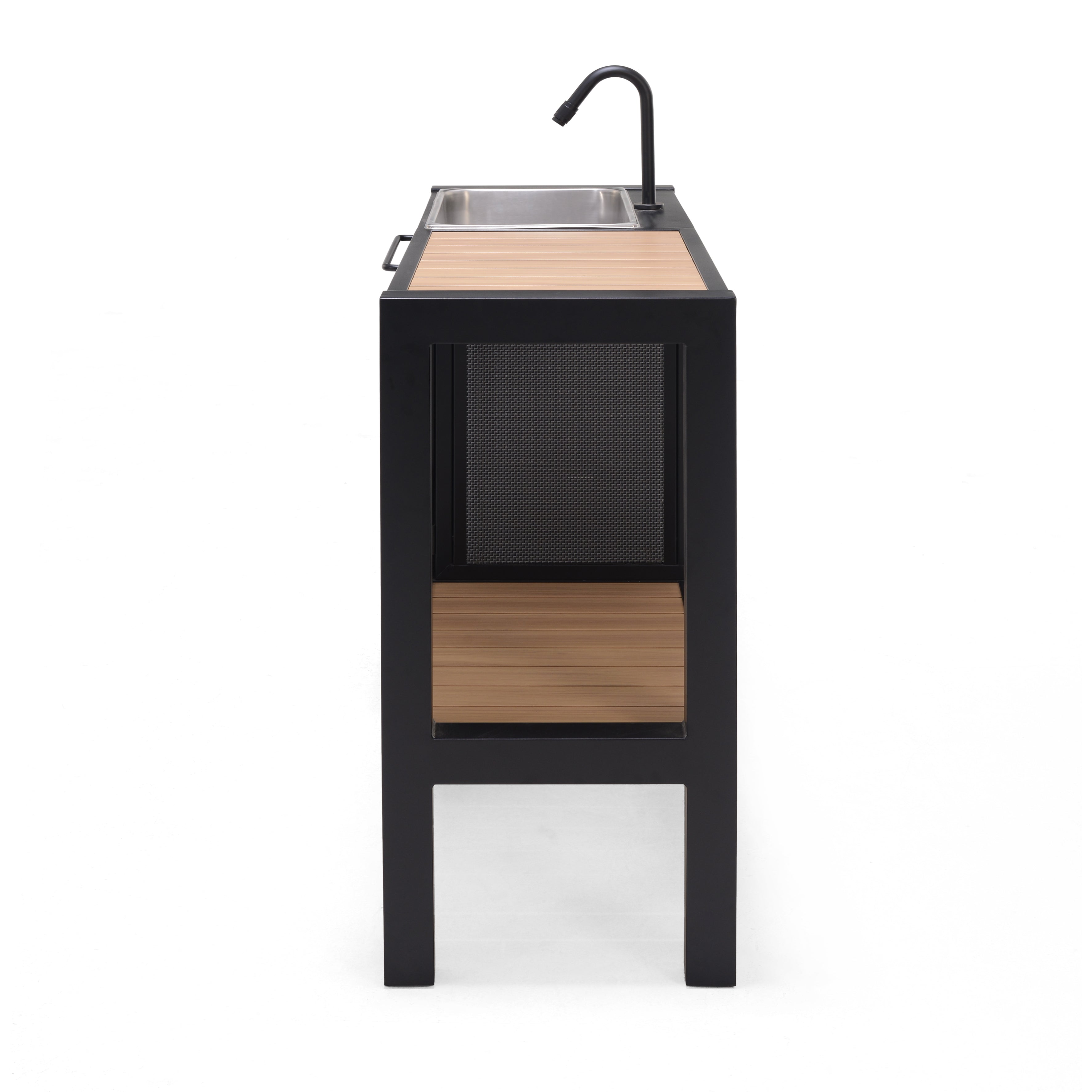 Panama Dark Outdoor Kitchen LifestyleGarden US