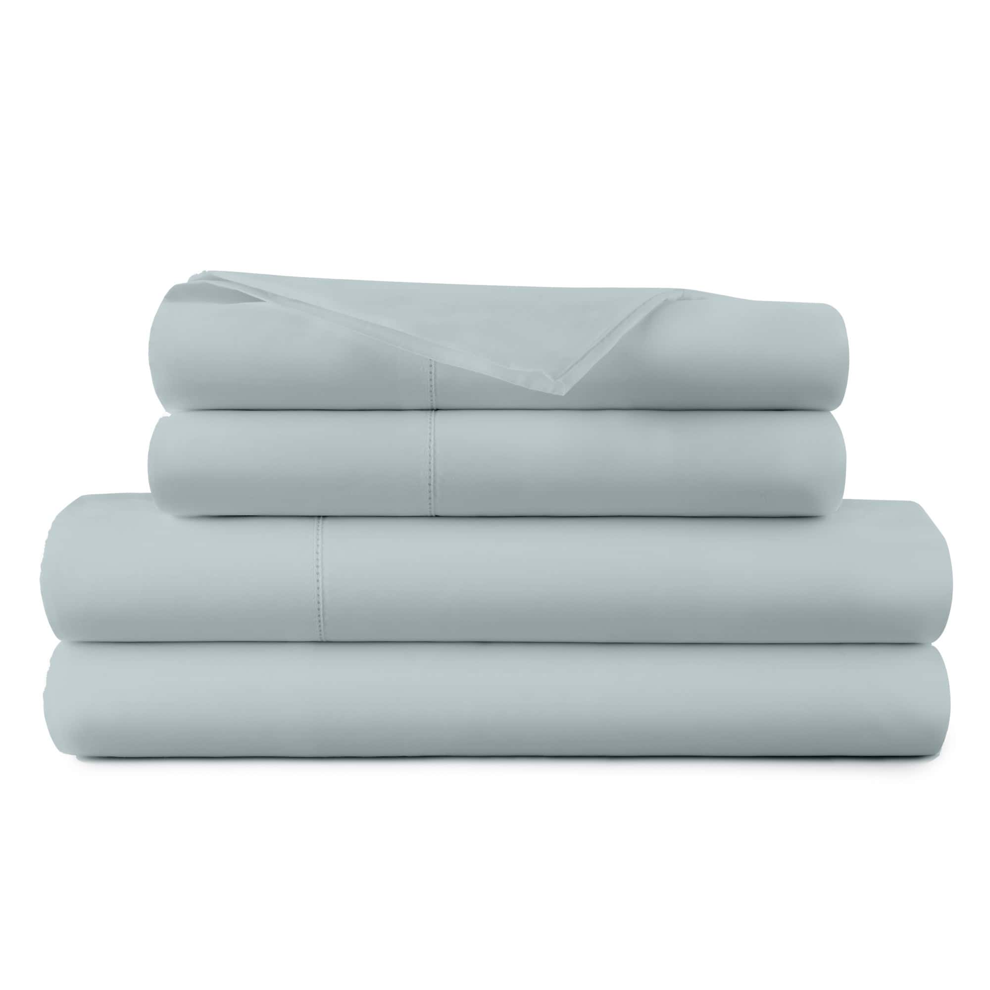 270 TC Percale Sheet Sets – Limited Edition Picot Embroidery Whisper Organics