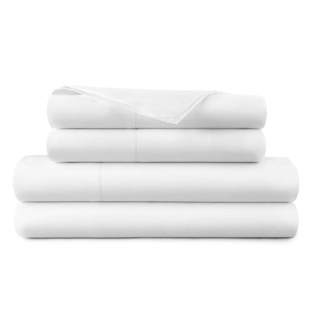 270 TC Percale Sheet Sets – Limited Edition Picot Embroidery Whisper Organics