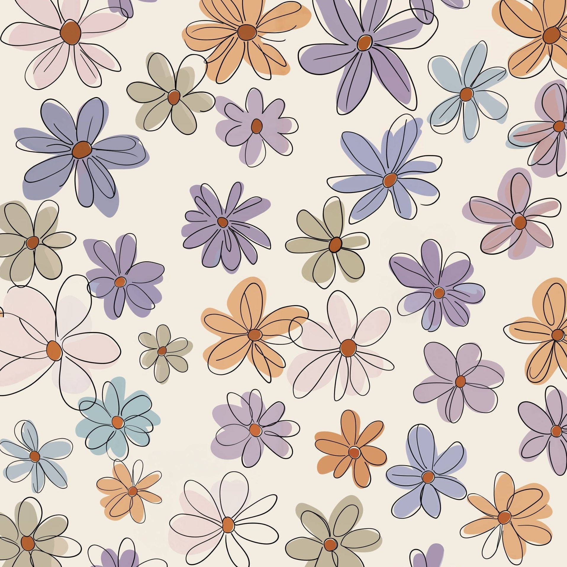 Petal Party Wallpaper WALL BLUSH