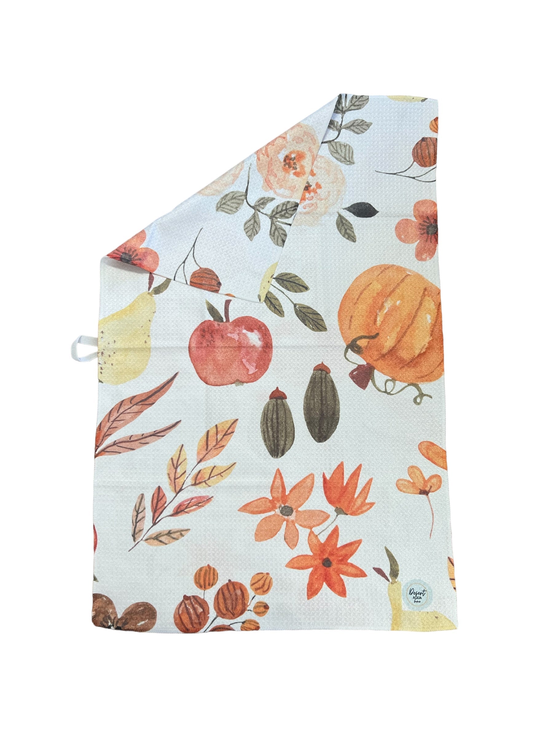 SWEATER WEATHER  KITCHEN TOWEL DesertAqua