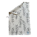 BOTANICAL  KITCHEN TOWEL DesertAqua