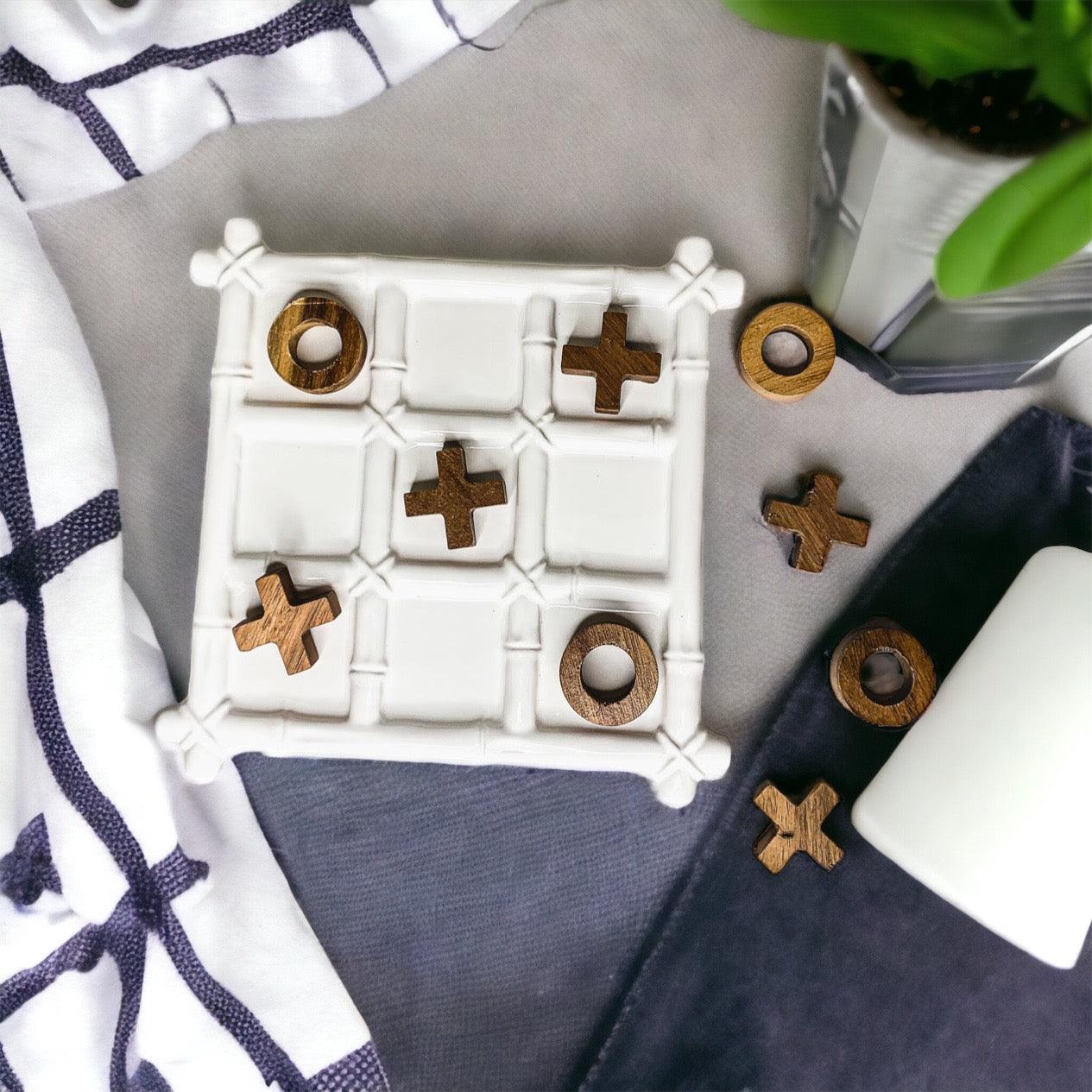 Faux Bamboo Tic Tac toe Gia Roma