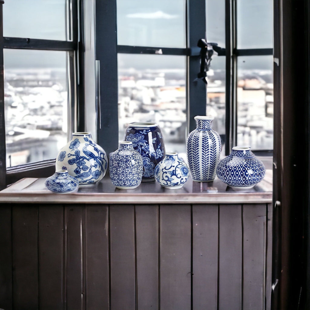 Samira Blue Vases Gia Roma