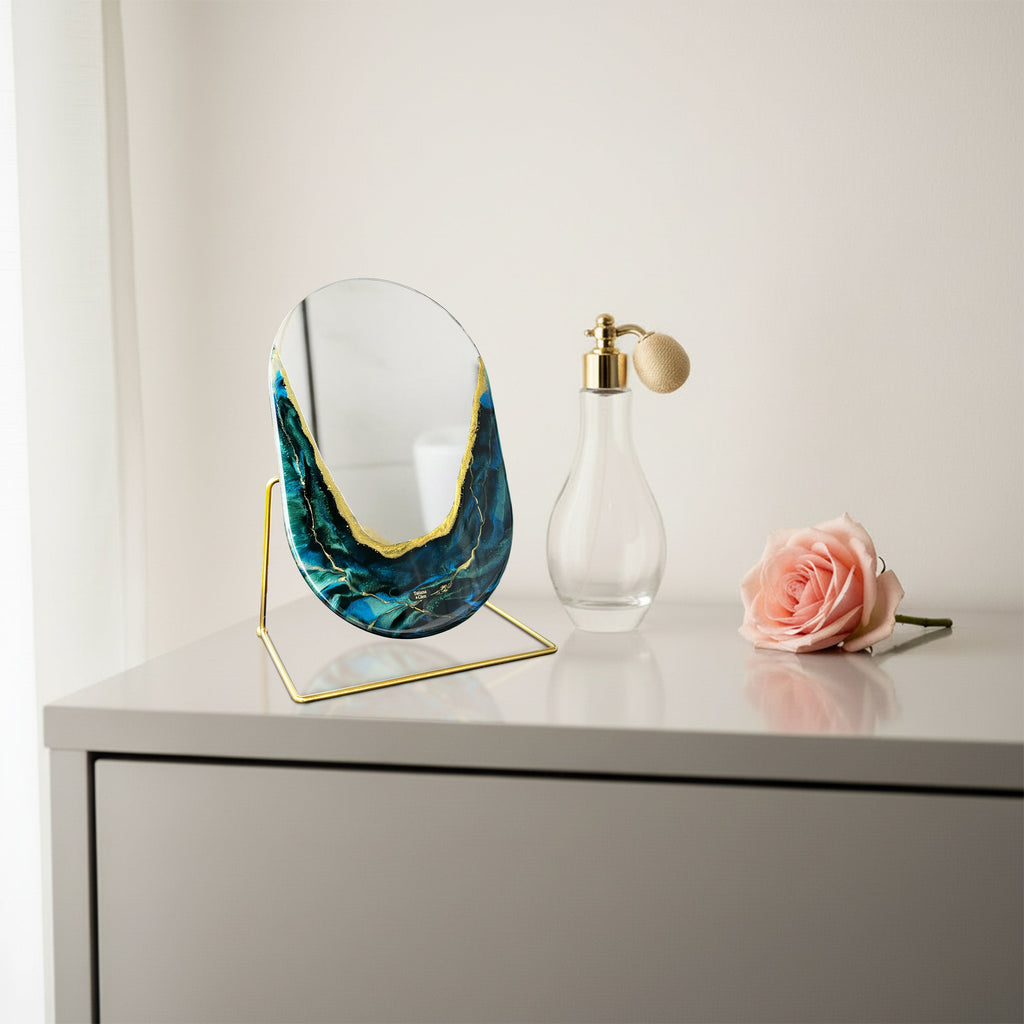 Hand Sculptured Vanity Wall Mirror – Tatiana Glen | Quiet Tide Tatiana & Glen