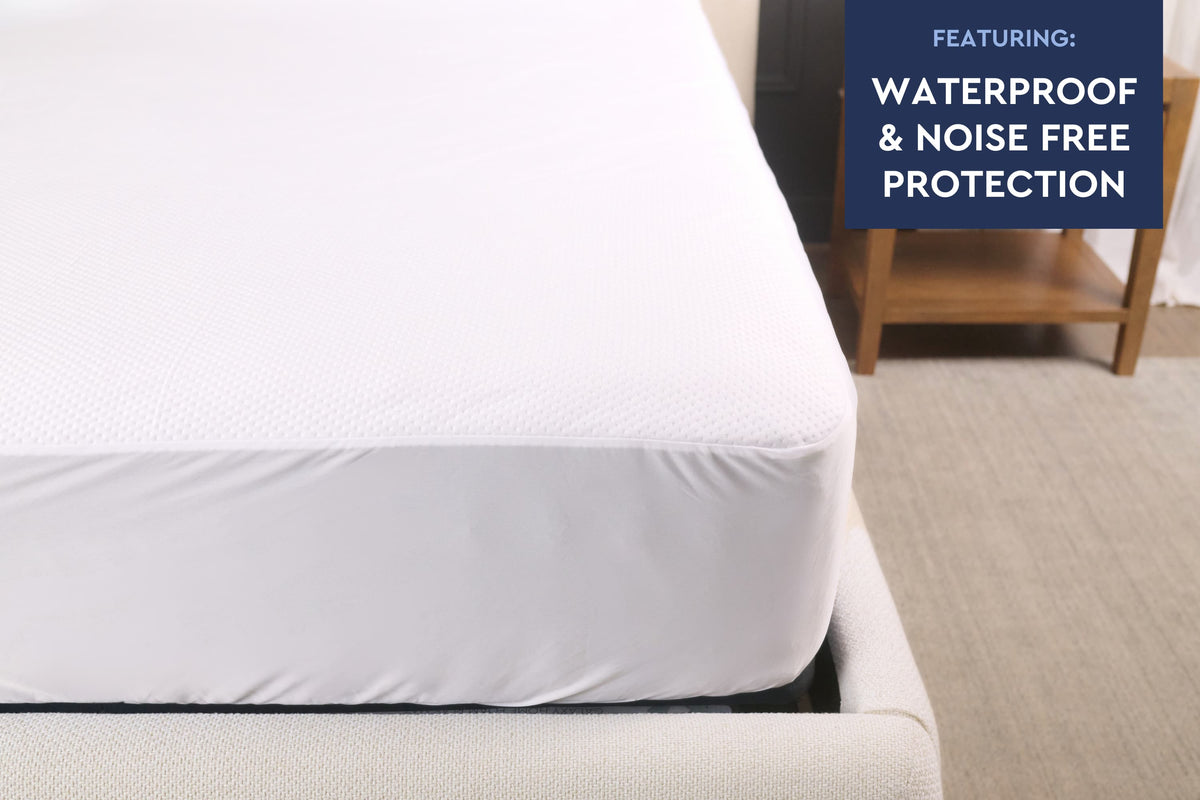 Waterproof Knit Mattress Protector Moon Pod