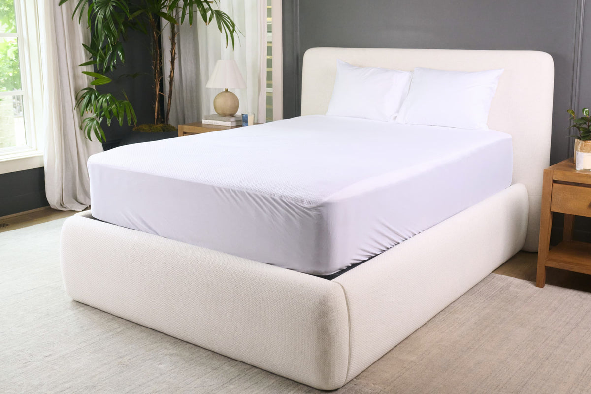 Waterproof Knit Mattress Protector Moon Pod