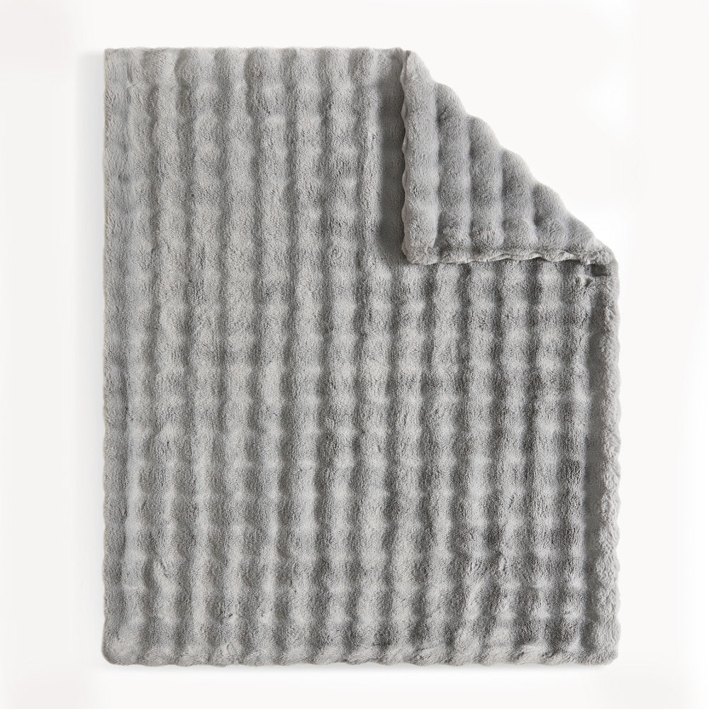 Cosmic Wave Throw Blanket Moon Pod