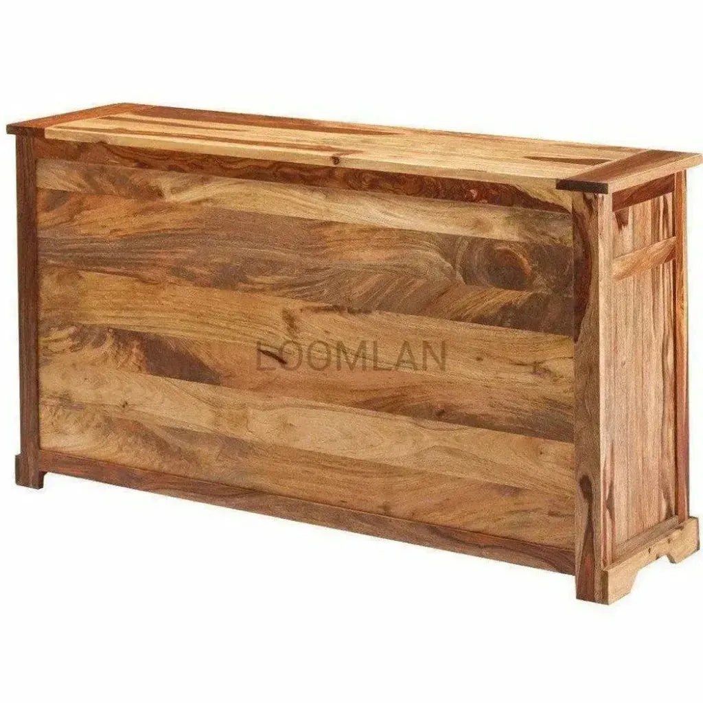 Raven Three Drawers Wood Sideboard LOOMLAN