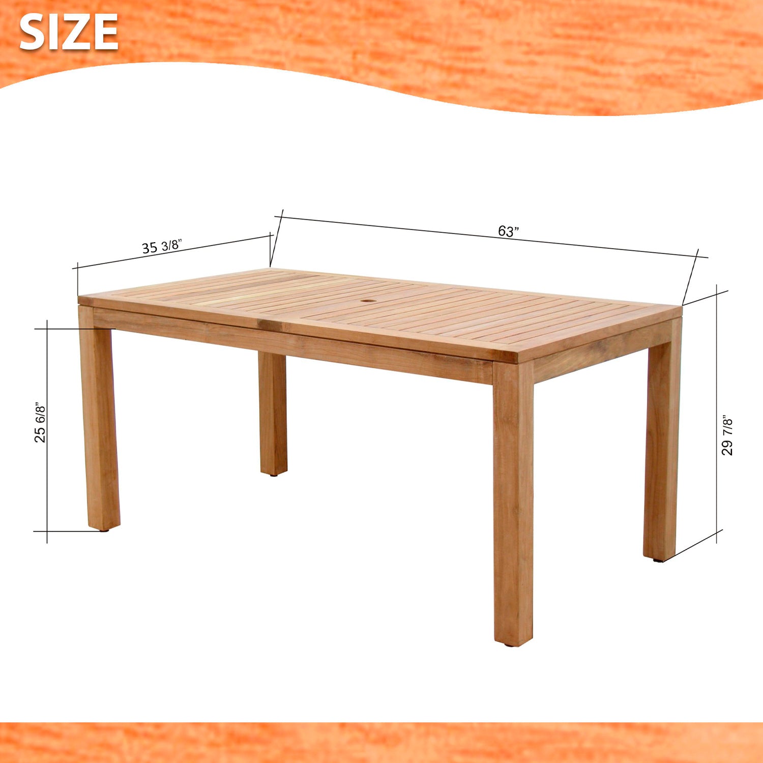 Rinjani Rectangular Table and 6 Chamonix Arm Chair LifestyleGarden US