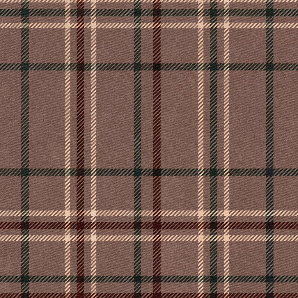 Rose Plaid Wallpaper WALL BLUSH