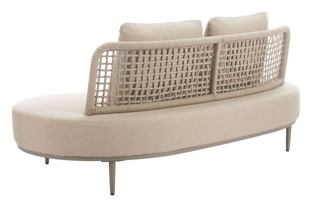 Ruhe Olefin Fabric Outdoor Sofa LOOMLAN