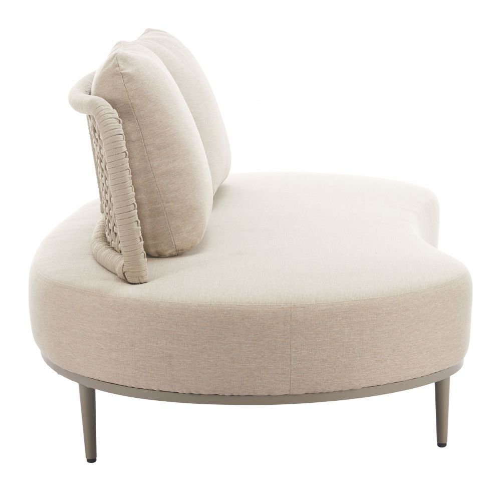 Ruhe Olefin Fabric Outdoor Sofa LOOMLAN