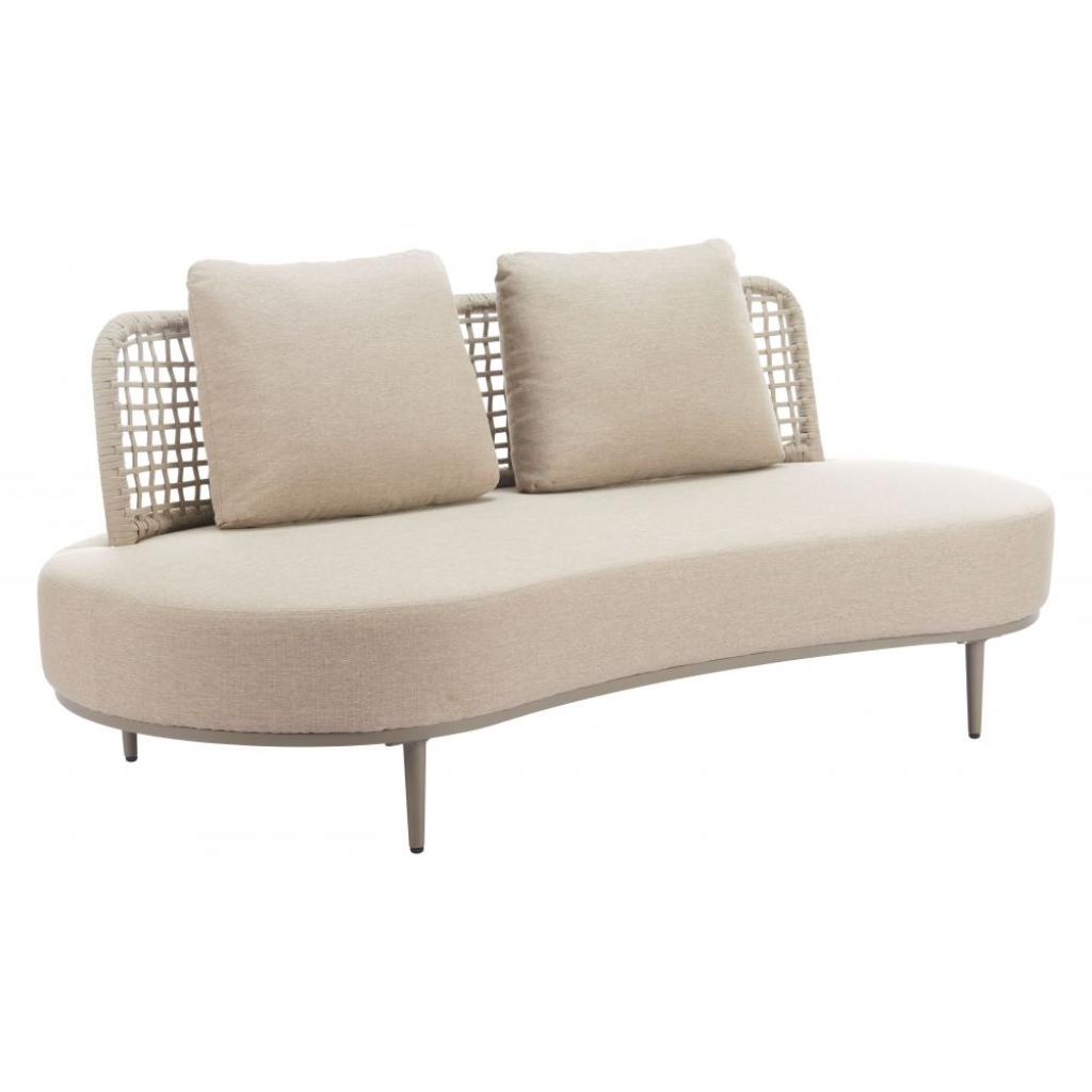 Ruhe Olefin Fabric Outdoor Sofa LOOMLAN