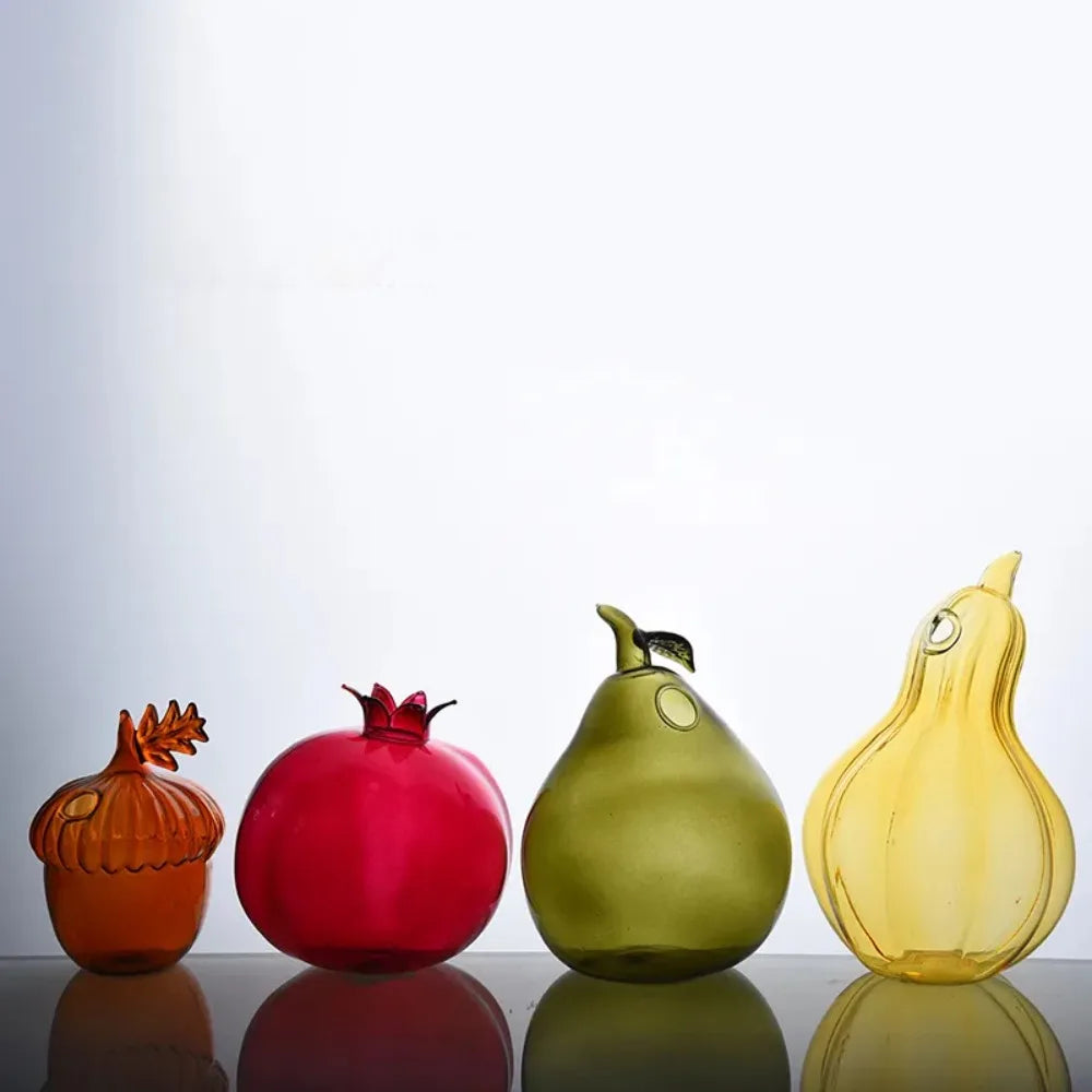 Fruit Shape Glass Bud Vase DECORBITES