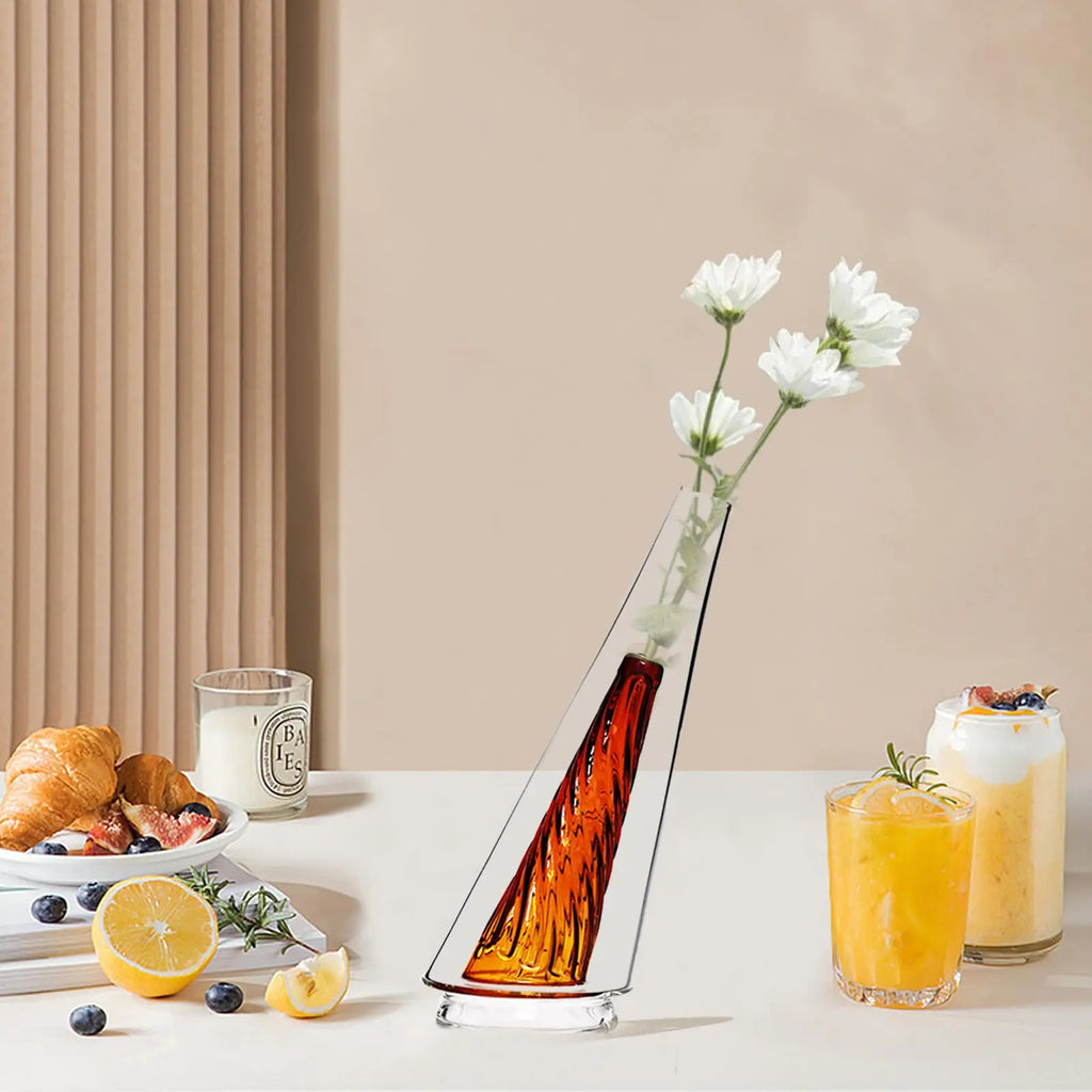 Crystal Glass Decorative Bud Vase DECORBITES
