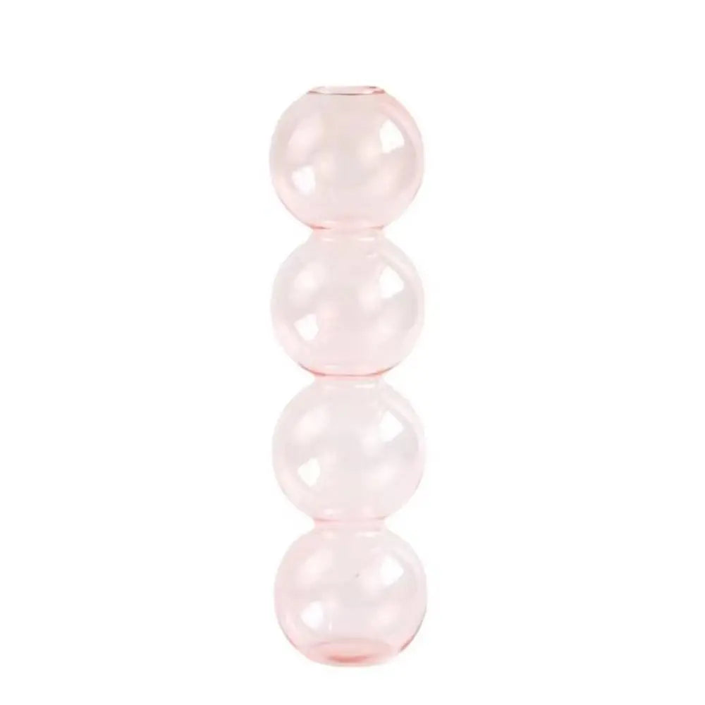 Romantic Colored Glass Hydroponic Vase DECORBITES