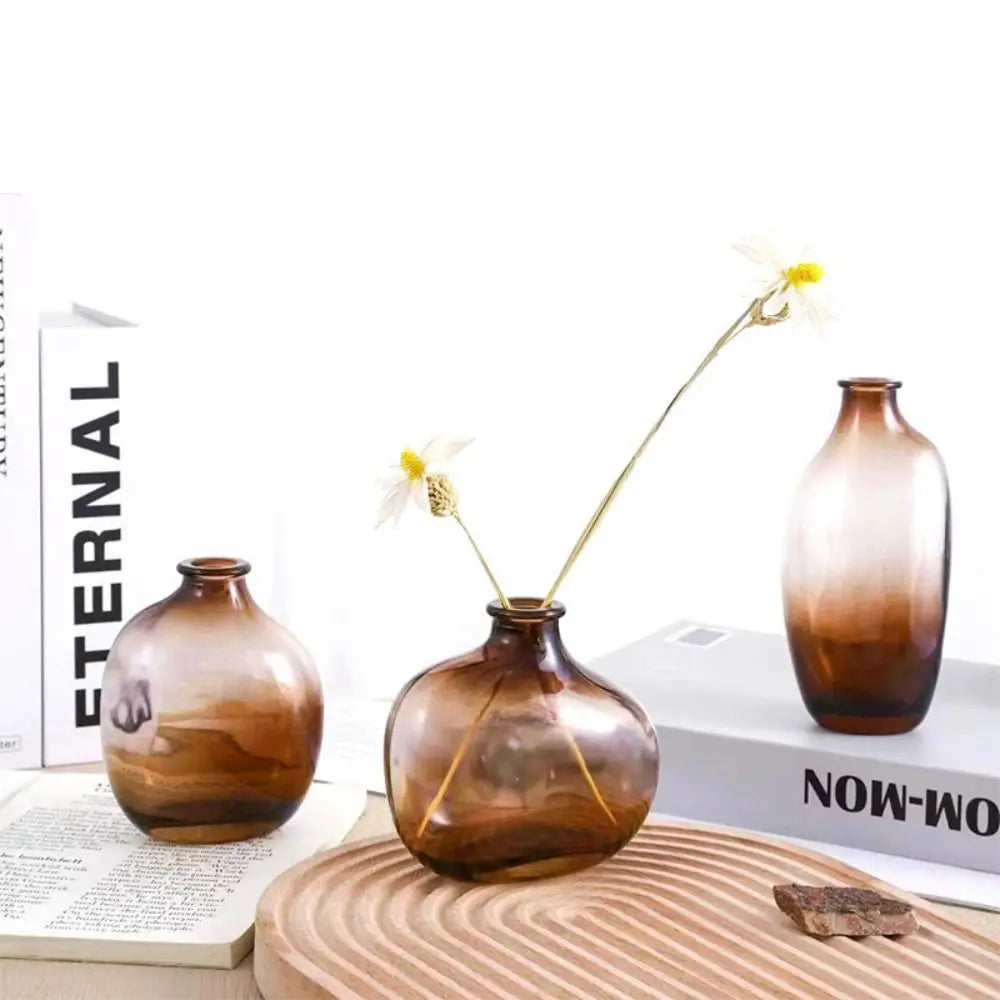 Gradient Glass Flower Vase Mini Hydroponic | Aurelia DECORBITES