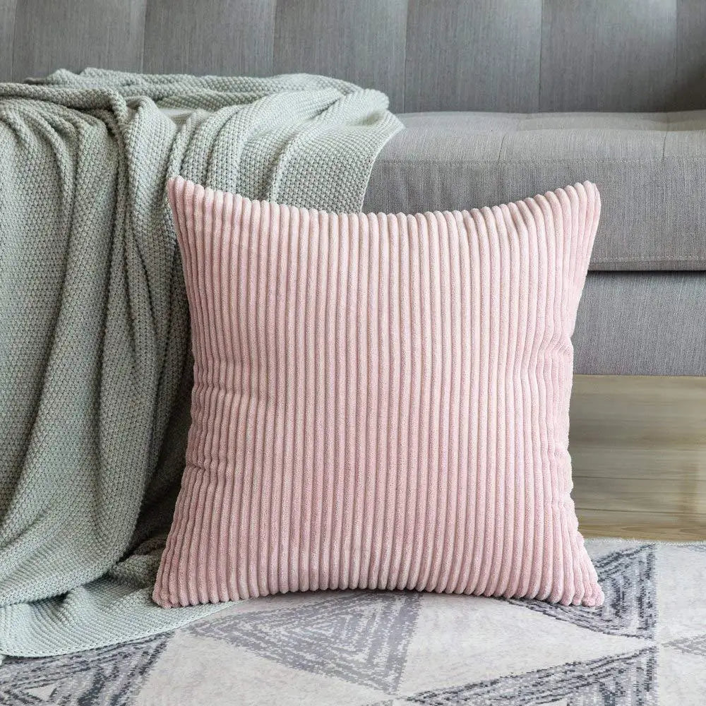 DecorBites™ Corduroy Striped Cushion Cover 30x50/40/45/50/55/60cm - Home Sofa Décor