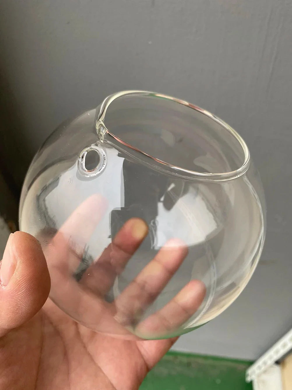 Glass Ball Hanging Terrarium Vase DECORBITES