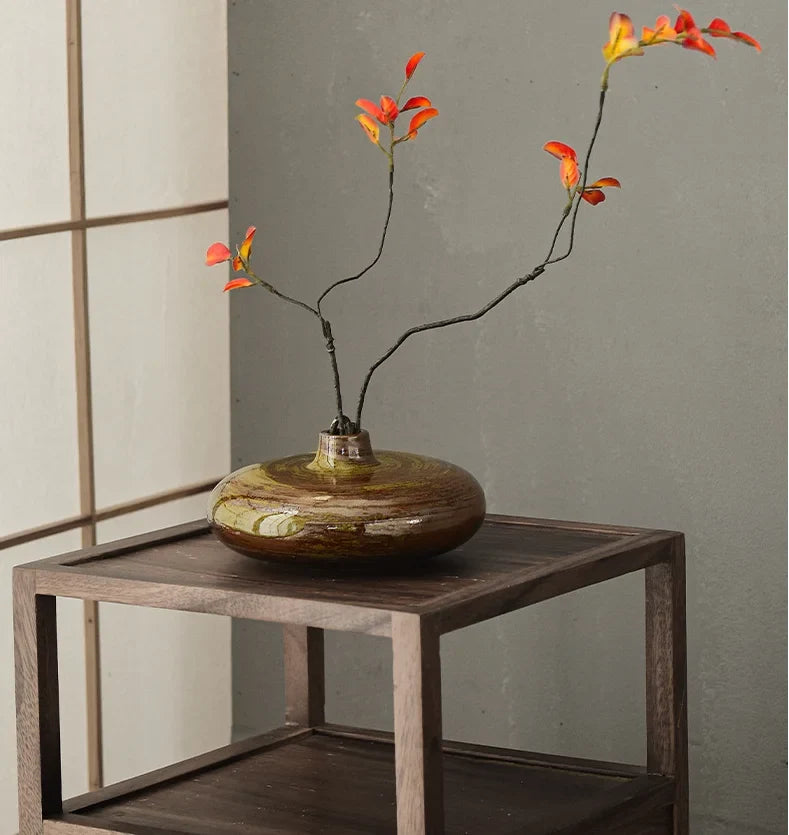 Rustic Rough Ceramic Zen Vase DECORBITES
