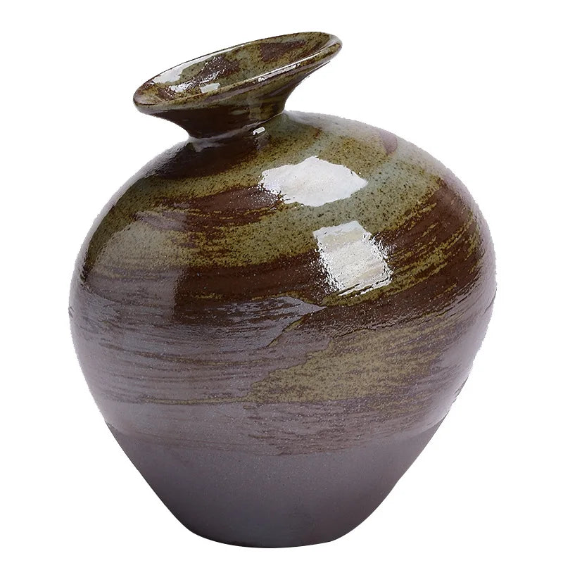Rustic Rough Ceramic Zen Vase DECORBITES