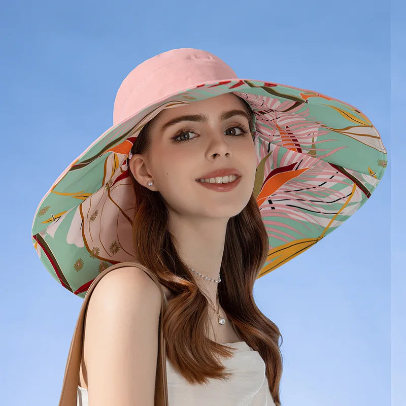 Large Brim Reversible Sun Hat