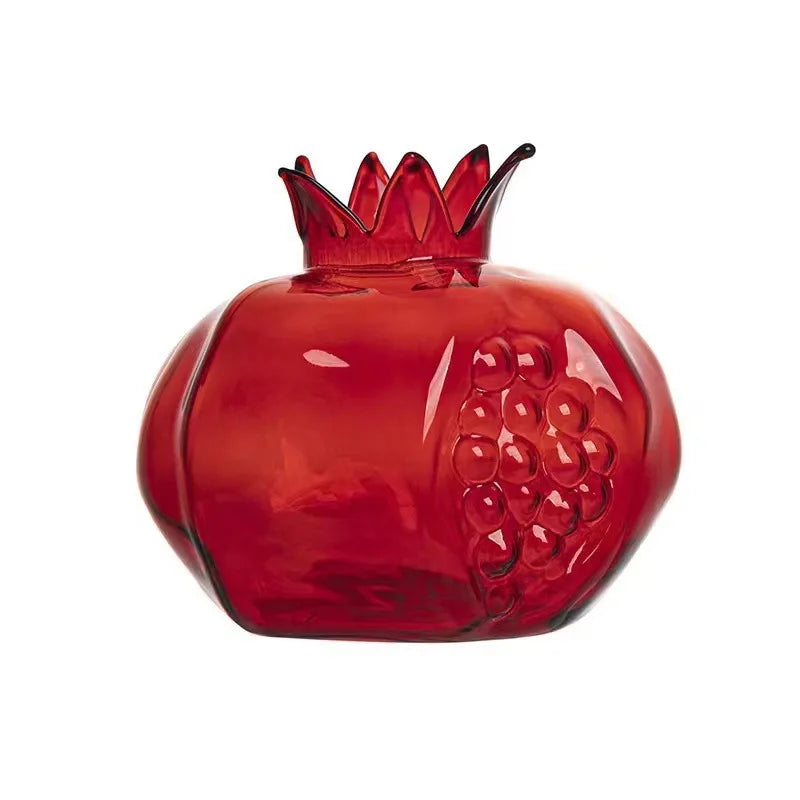 Glass Pomegranate Hydroponic Vase Set DECORBITES