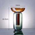 Gradient Detachable Glass Flower Vase DECORBITES