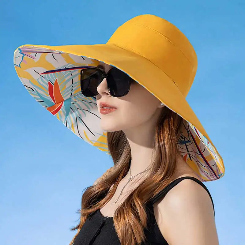 Large Brim Reversible Sun Hat