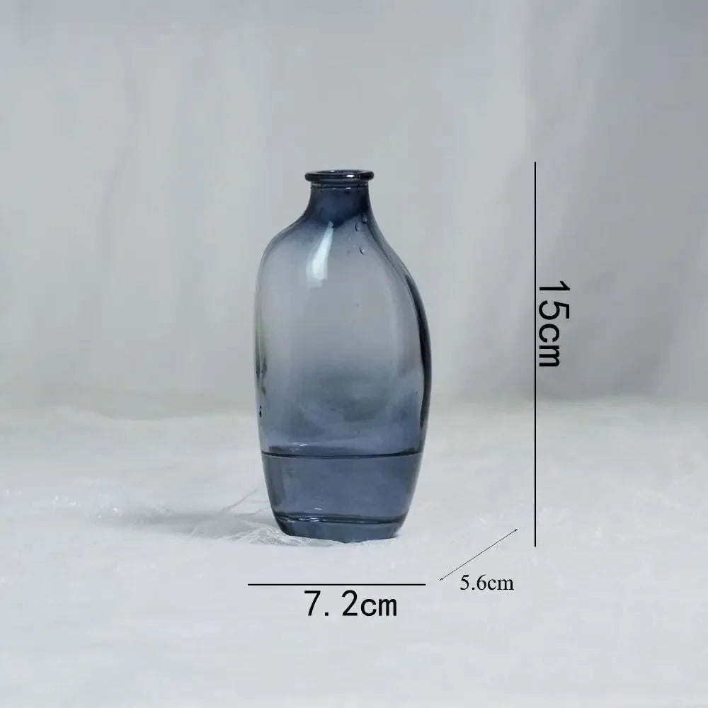 Gradient Glass Flower Vase Mini Hydroponic | Aurelia DECORBITES