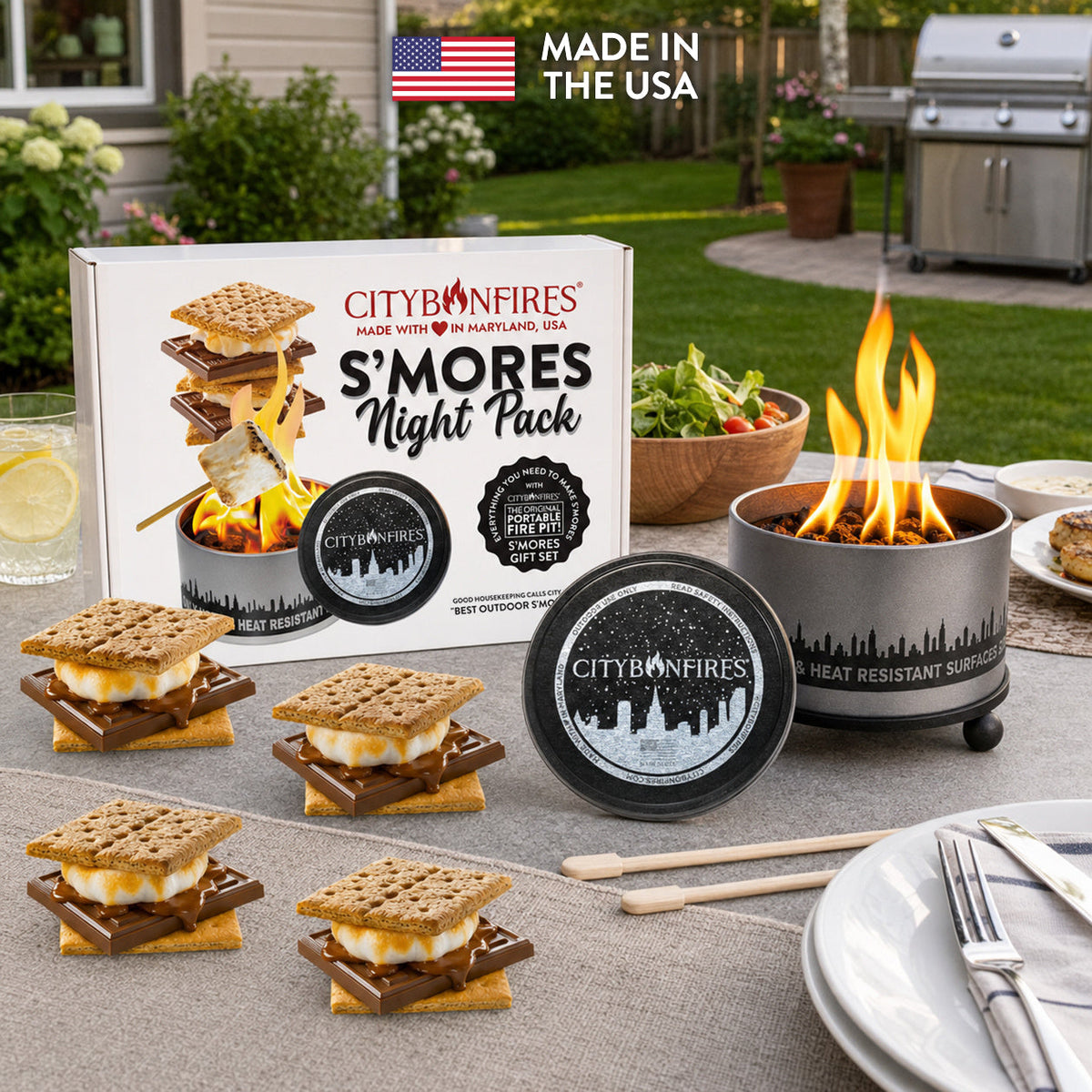 S'mores Night Pack City Bonfires