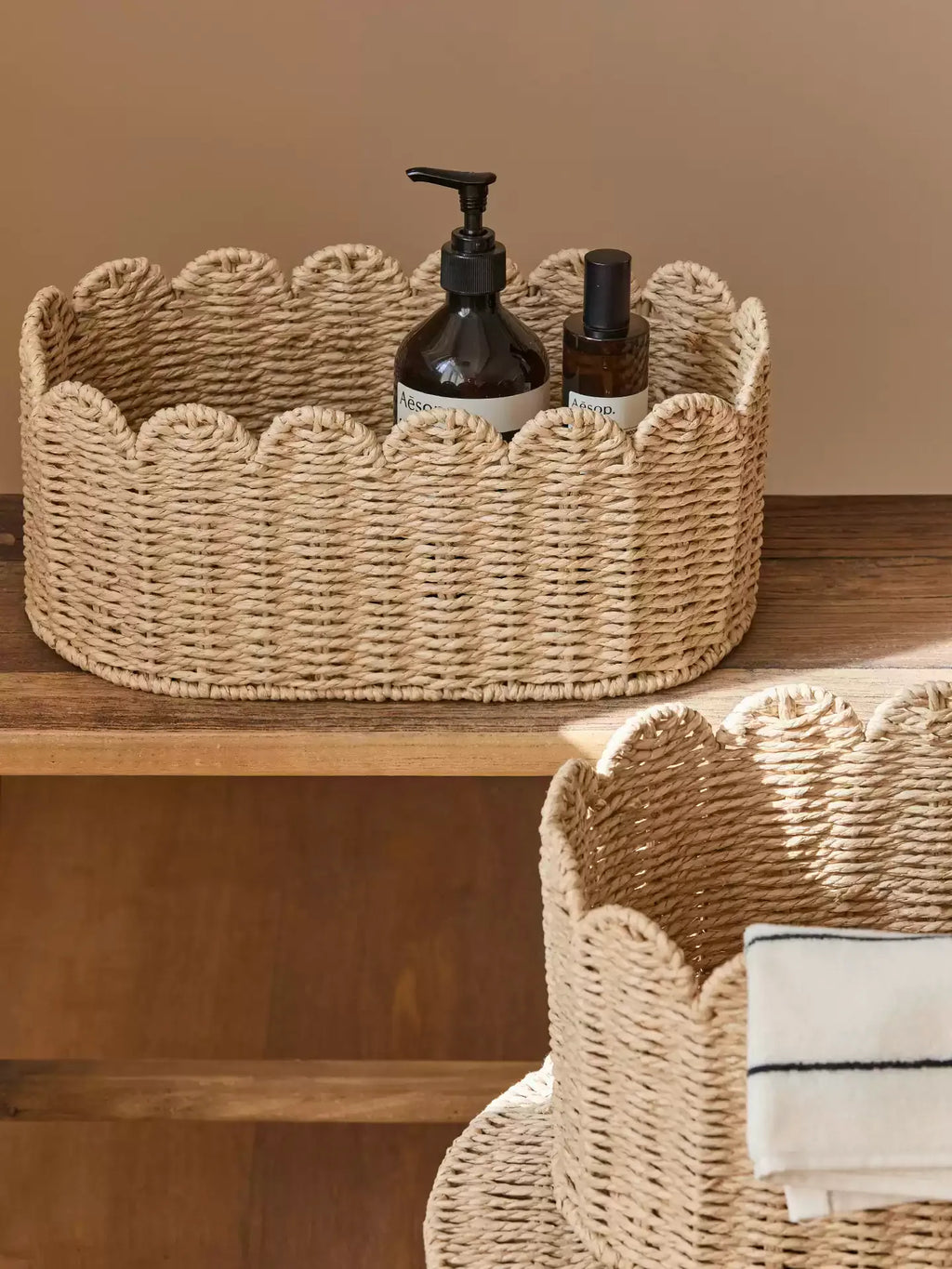 Meadow Scallop Basket RusticReach
