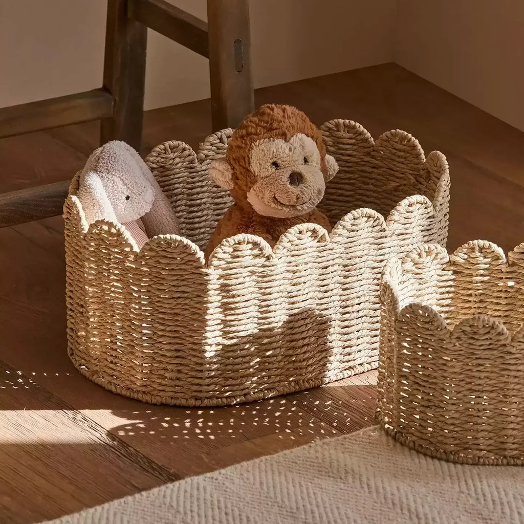 Meadow Scallop Basket RusticReach