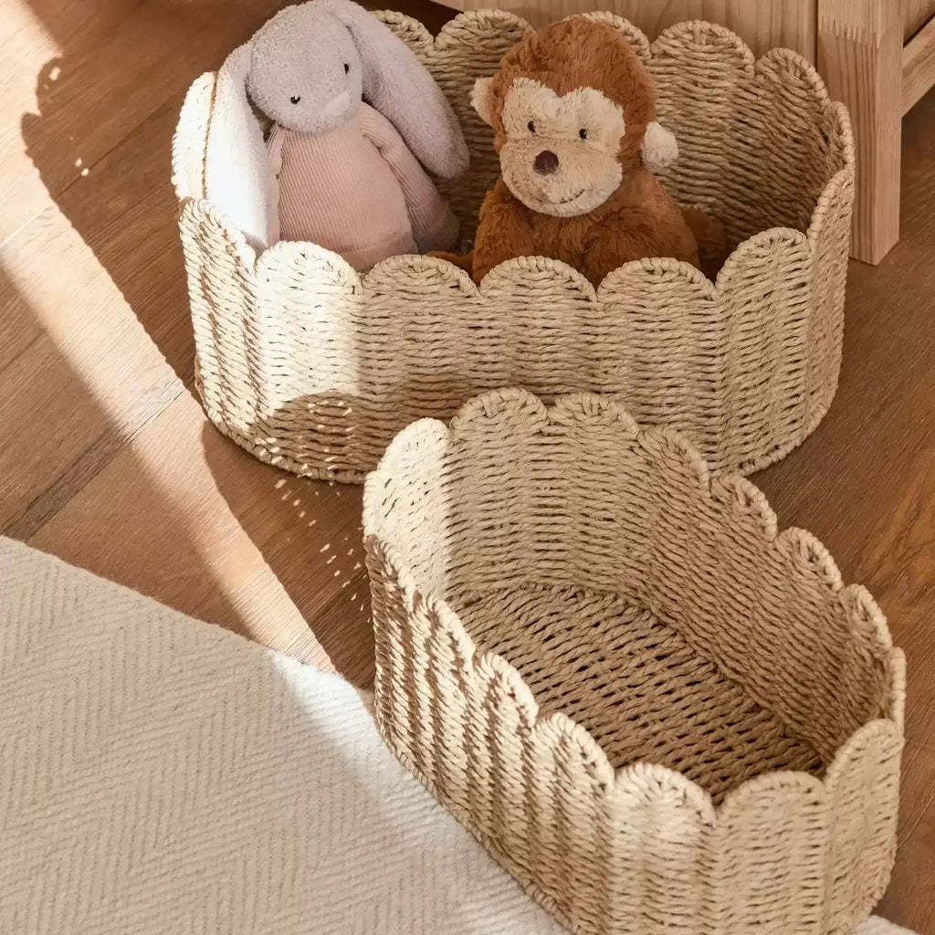 Meadow Scallop Basket RusticReach