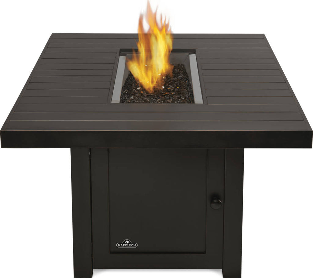 Patio Elegance Fire Table – St. Tropez Rectangle Patioflame Table Patio Elegance