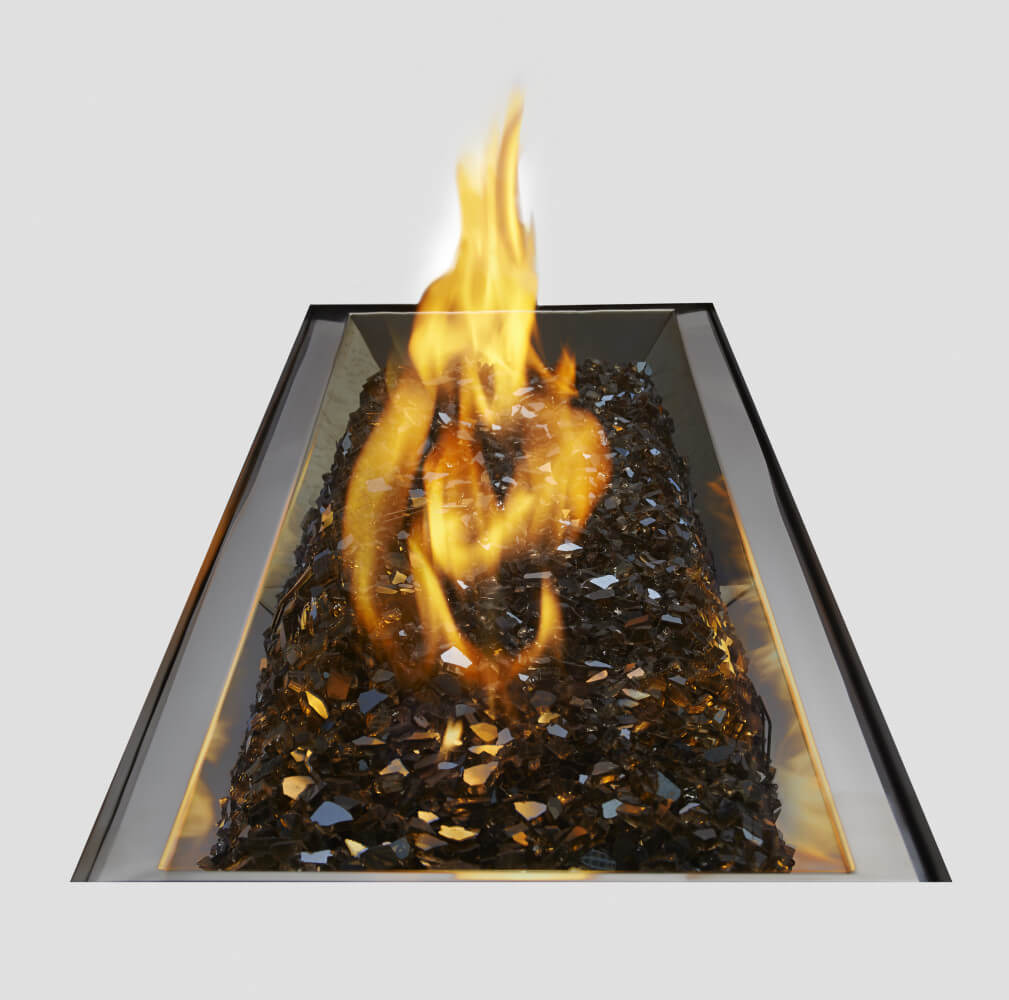 Patio Elegance Fire Table – St. Tropez Rectangle Patioflame Table Patio Elegance