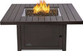 Patio Elegance St. Tropez Fire Table – Square Patioflame Table Patio Elegance