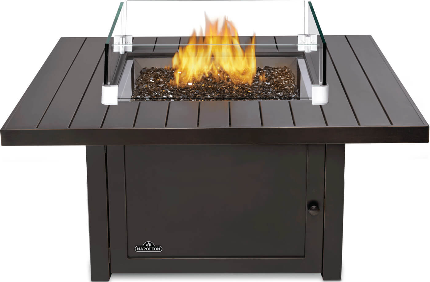 Patio Elegance St. Tropez Fire Table – Square Patioflame Table Patio Elegance