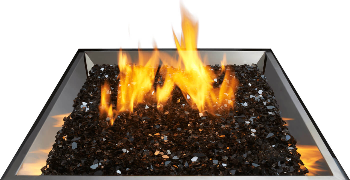 Patio Elegance St. Tropez Fire Table – Square Patioflame Table Patio Elegance