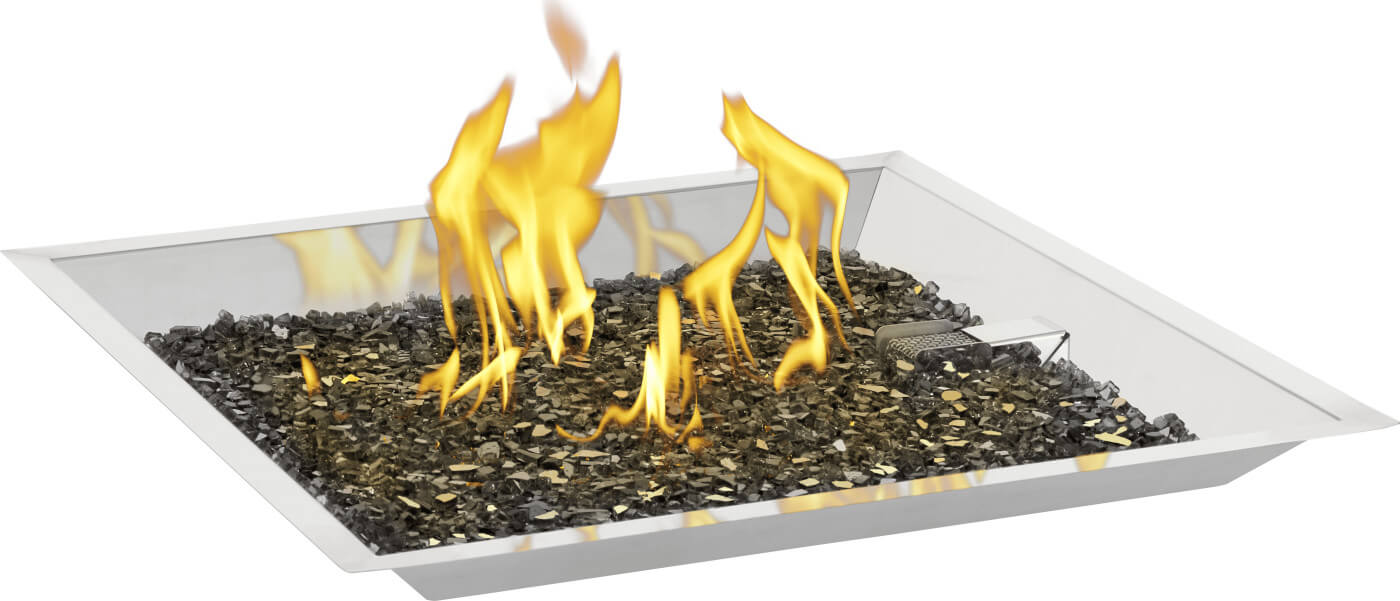 Patio Elegance St. Tropez Fire Table – Square Patioflame Table Patio Elegance