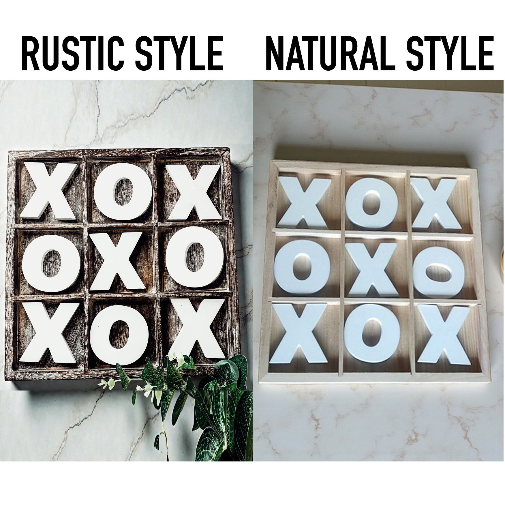 Tic Tac Toe | 2 Styles Gia Roma