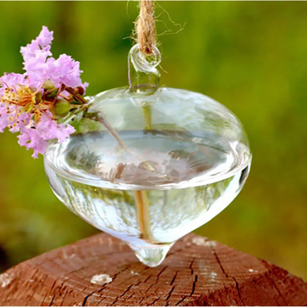 Glass Ball Hanging Planter DECORBITES