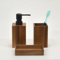 Acacia Wood Bathroom Accessories Set : MODISH HOME LAB :