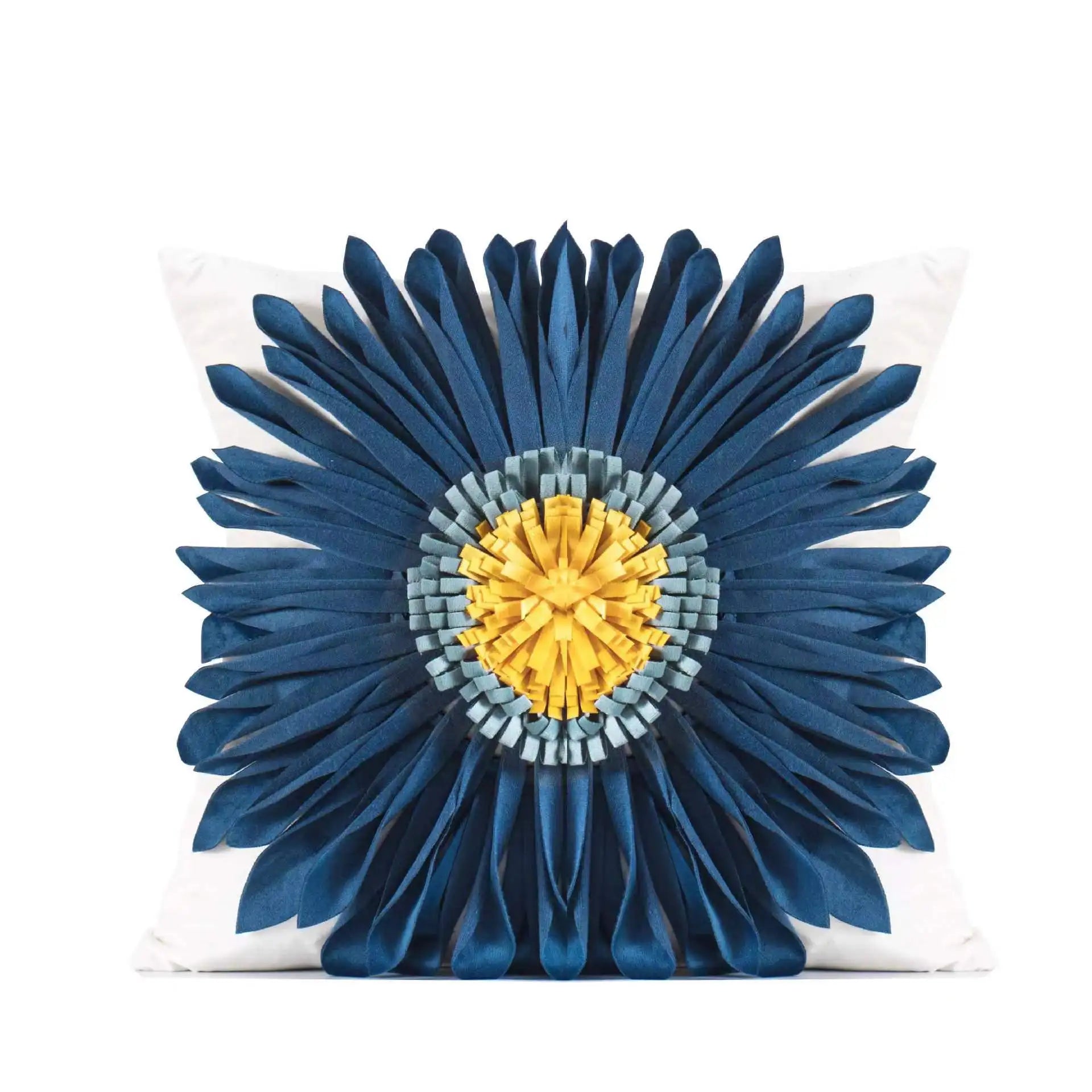 DecorBites™ Geometric Tufted Tassel Cushion Cover 30x50cm