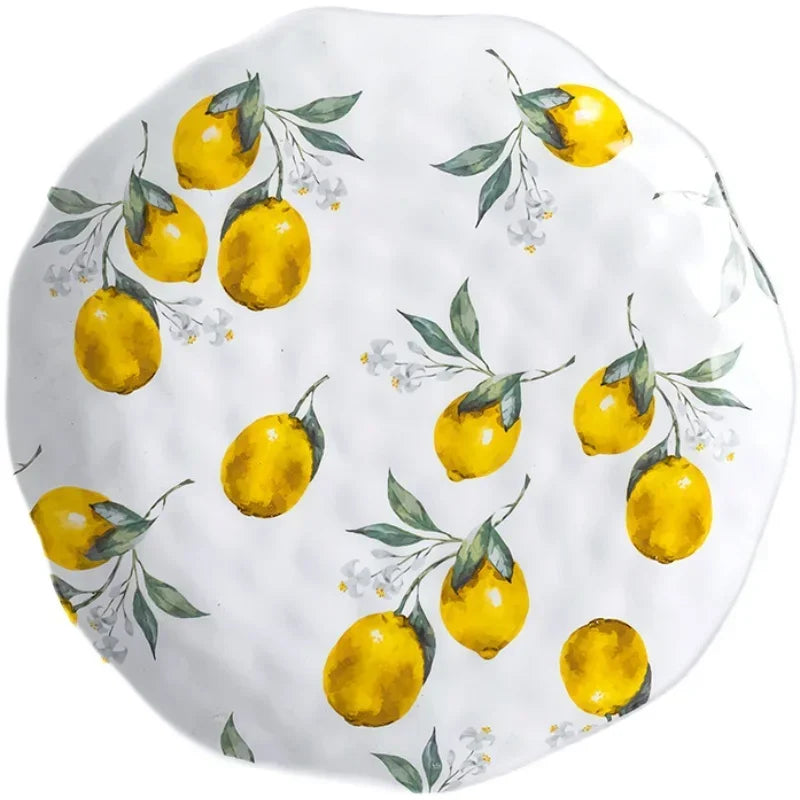 Italian Limoncella Ceramic Plate : MODISH HOME LAB :