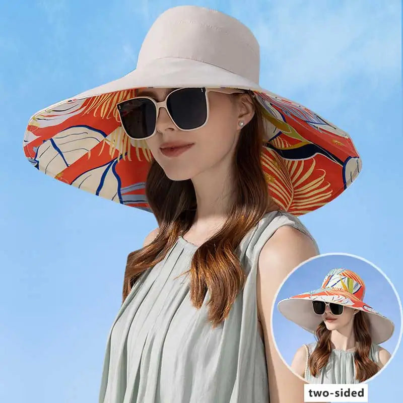 Large Brim Reversible Sun Hat